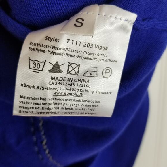 Numph Anthropology Sweater Womens Small Military Style Long Sleeve Cardigan - Picture 15 of 15